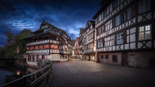 La maison des Tanneurs, une des vue les plus iconiques du centre historique de Strasbourg La maison des Tanneurs, une des vue les plus iconiques du centre historique de Strasbourg